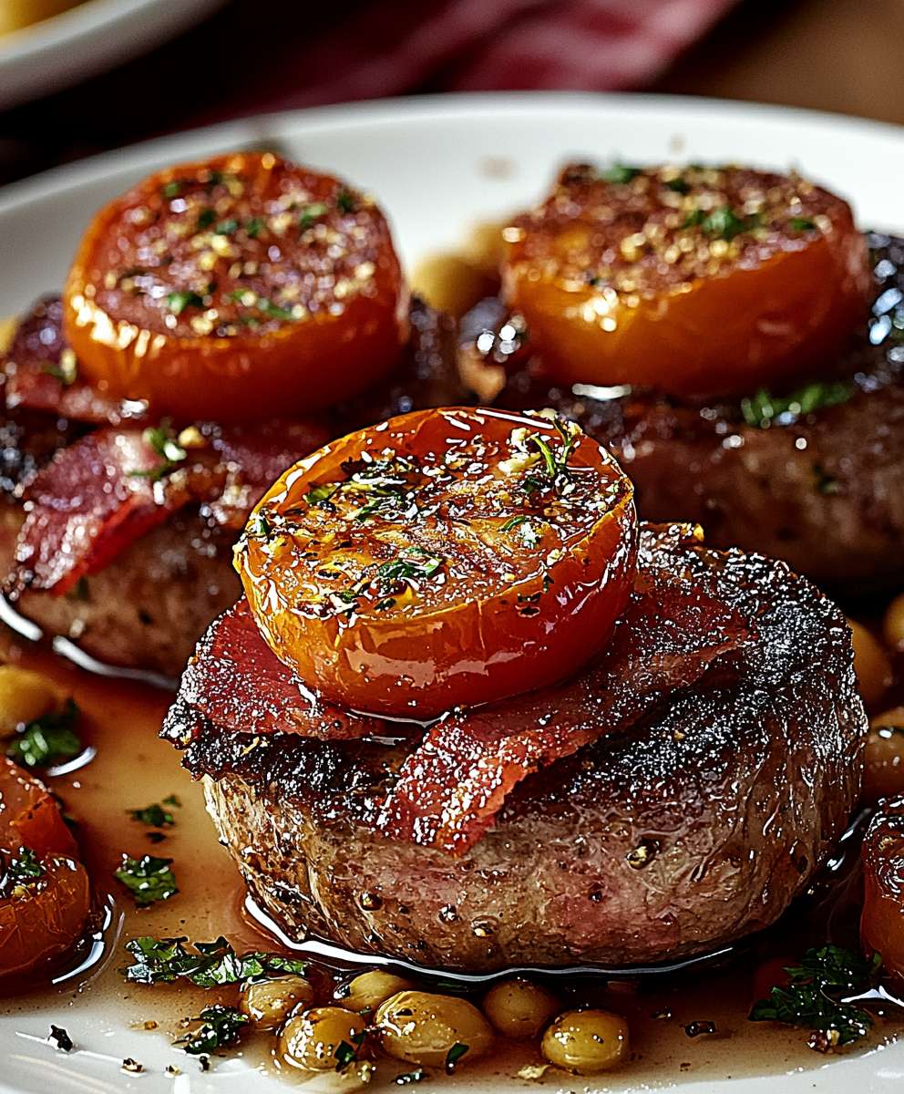 Rinderfilet Medaillons mit Kruste