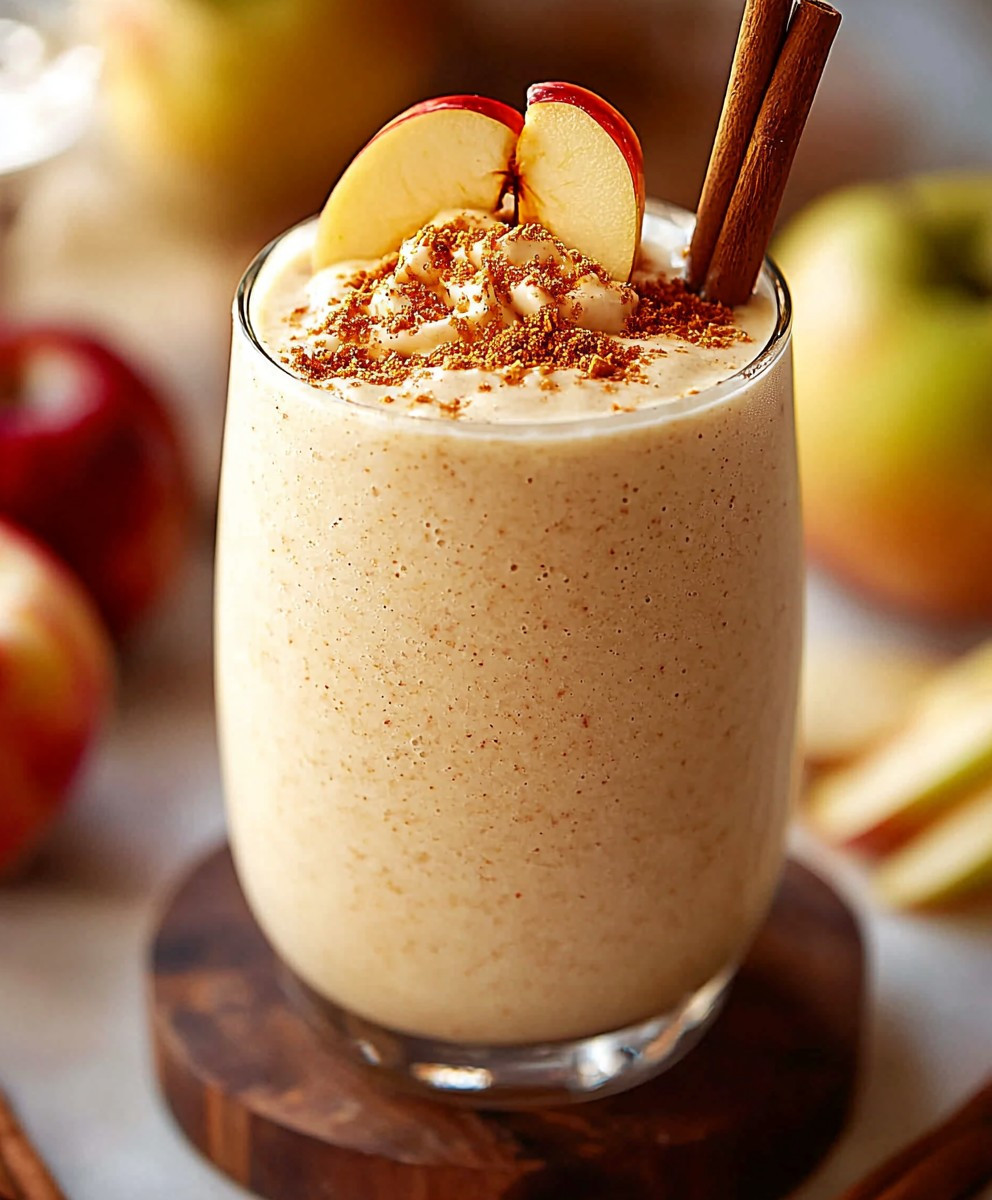 Apfelkuchen Smoothie selber machen
