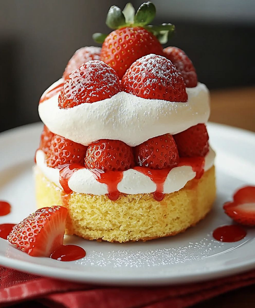 Erdbeer Shortcake backen