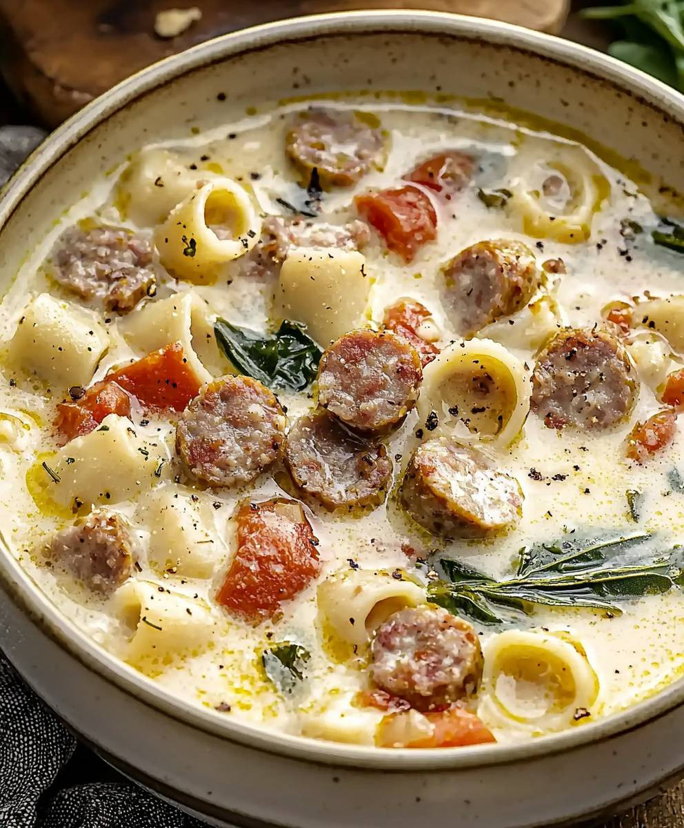 Toskanische Wurstsuppe