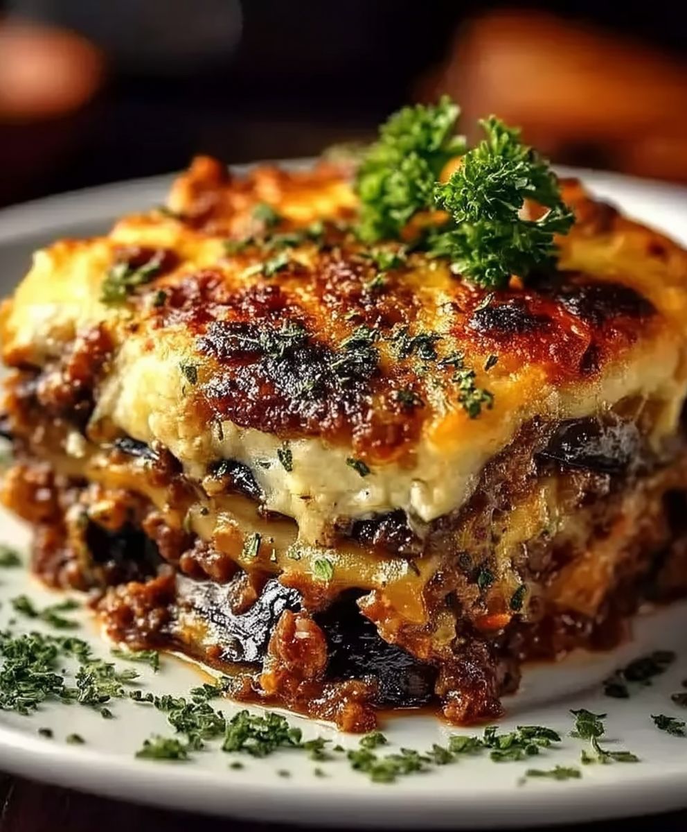 Glutenfreie Vegane Auberginen Lasagne