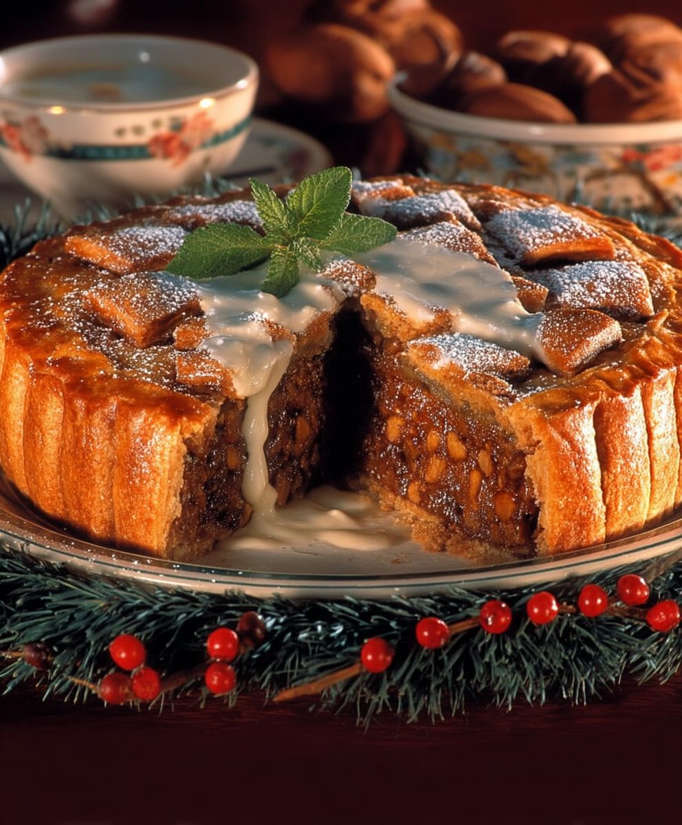Nusskuchen backen