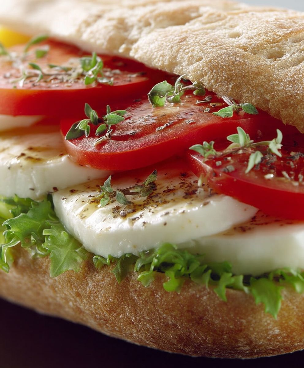 Caprese Sandwich selber machen