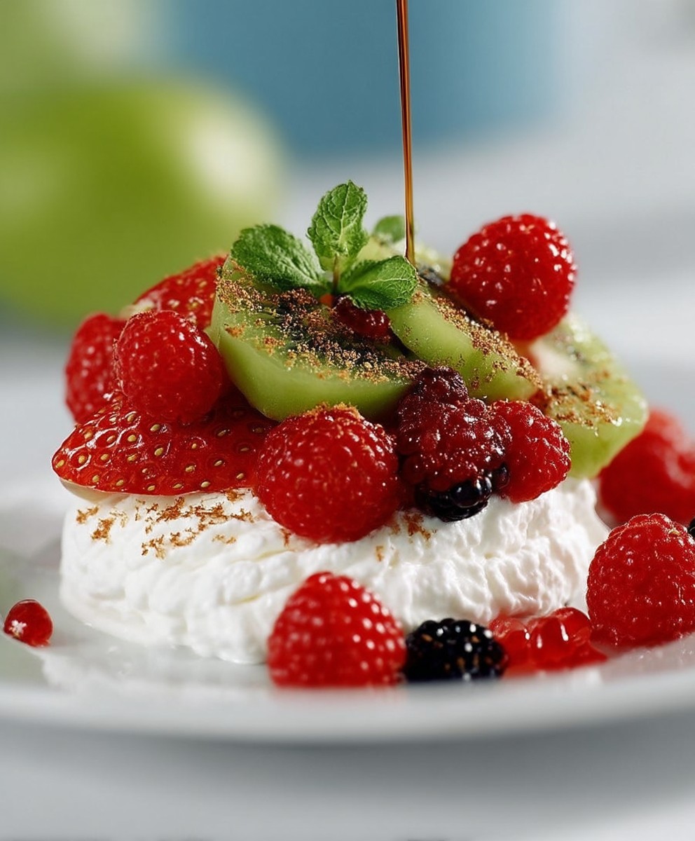Mascarponecreme mit Früchten