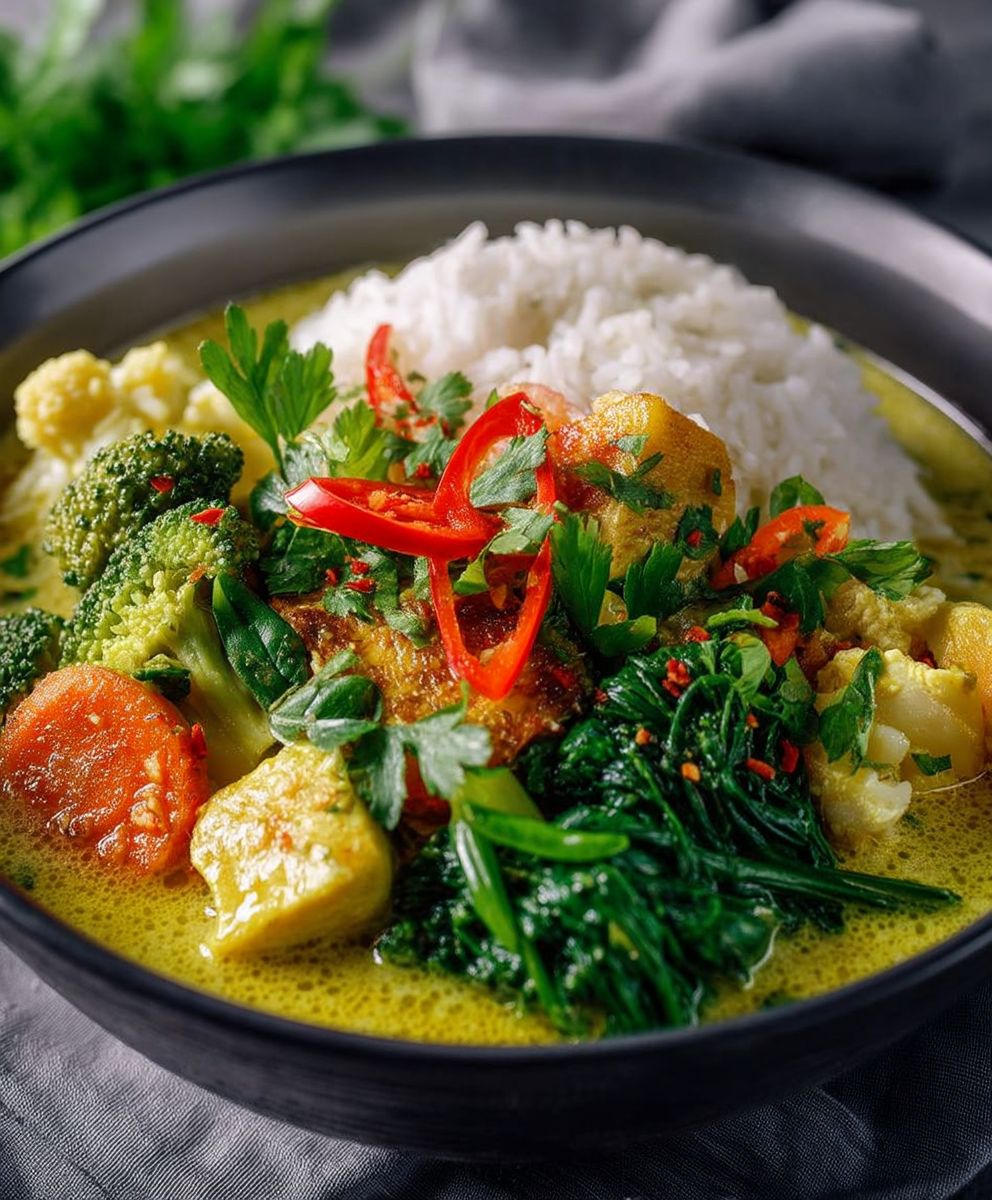 Thai Curry Kokosmilch schnell