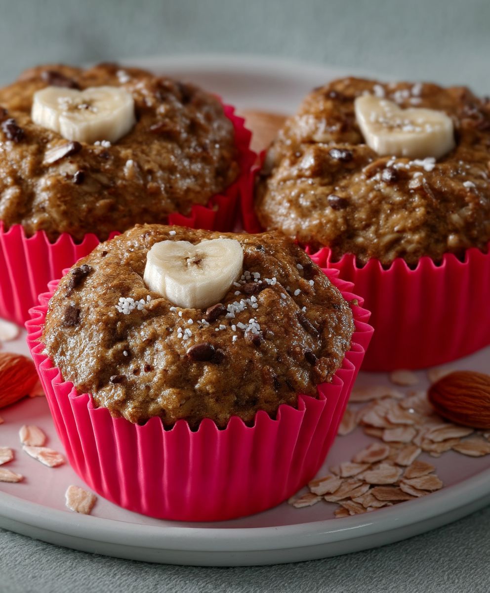 Frühstücksmuffins mit Banane
