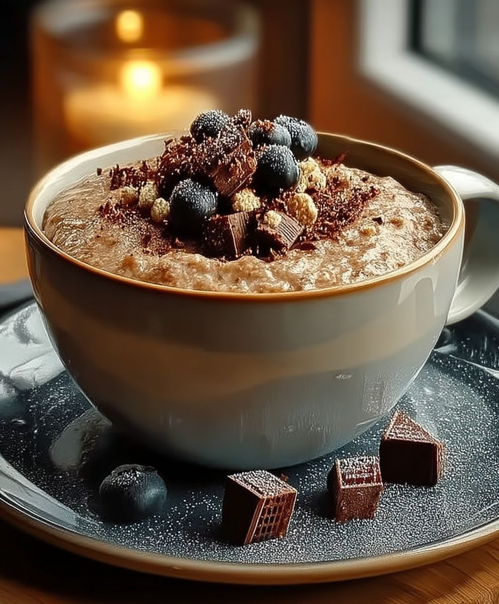 Mikrowellen Hafer Becherkuchen