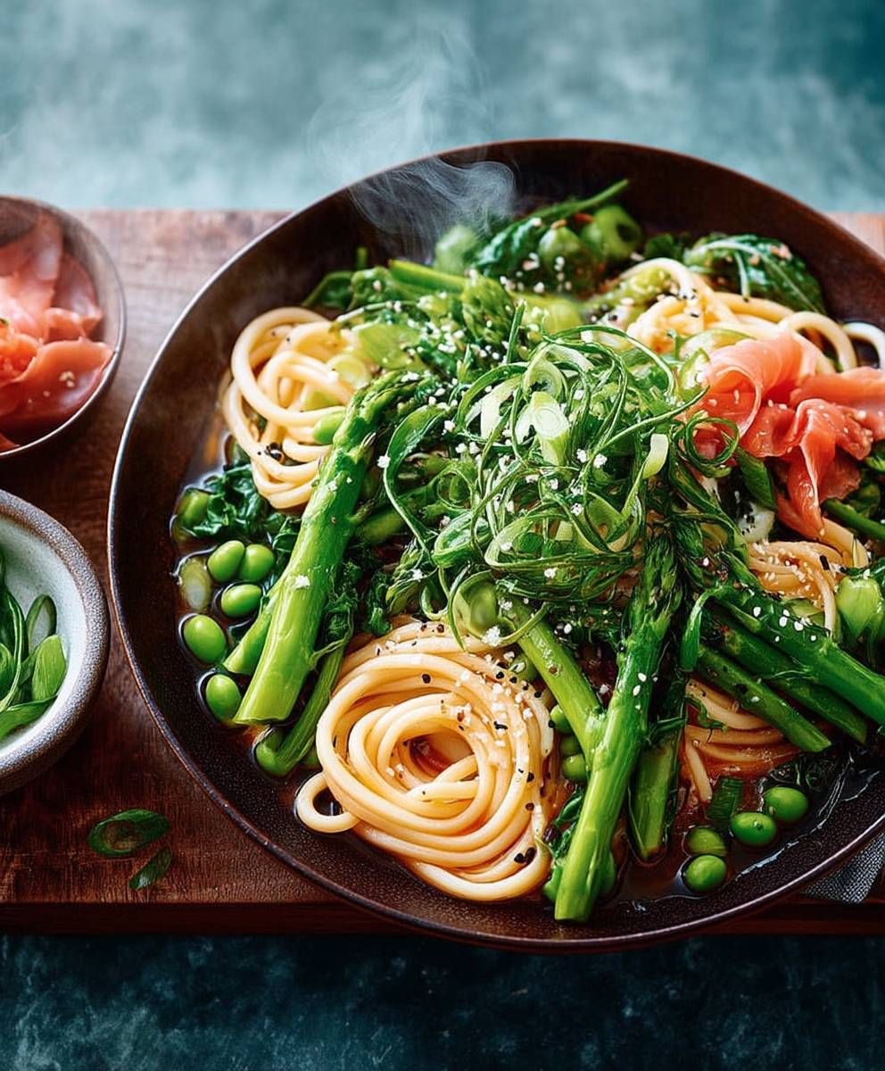 Udon Nudeln zubereiten