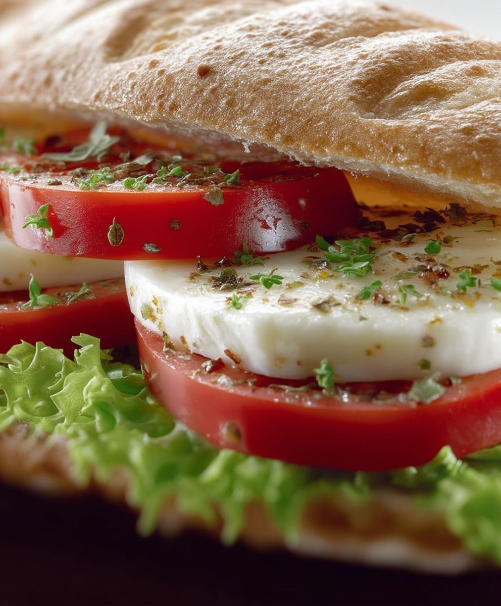 Caprese Sandwich selber machen