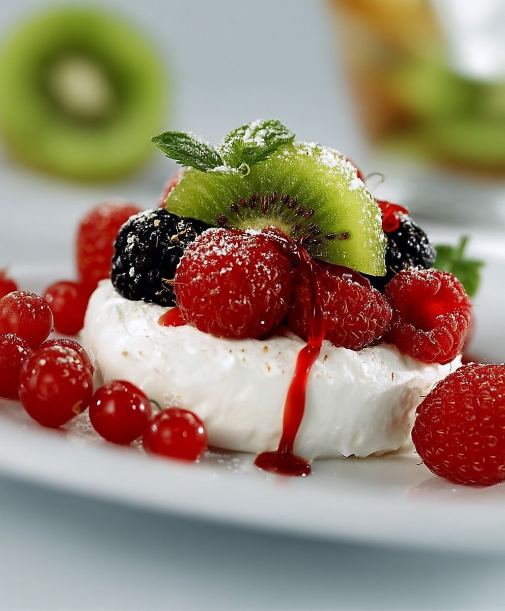 Mascarponecreme mit Früchten