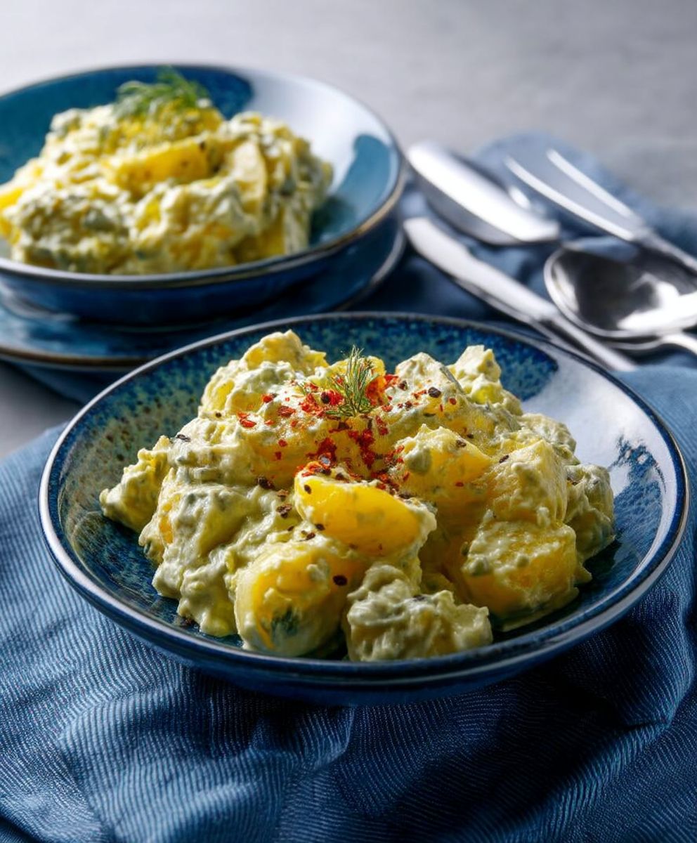 Kartoffelsalat mit Mayonnaise