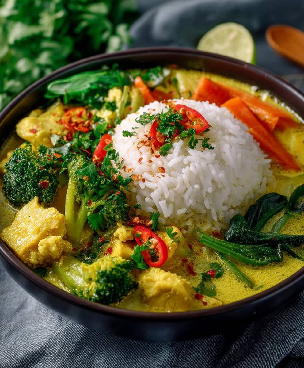 Thai Curry Kokosmilch schnell