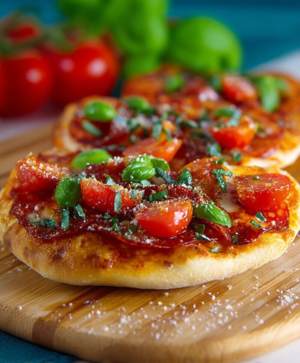 Pizza Bruschetta Sommerfeeling